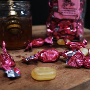 Bonbons au miel et à la Rose de Provins