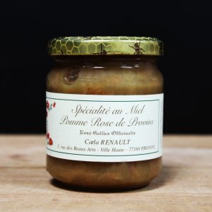 Compote de pomme à la Rose de Provins