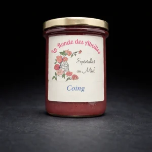 Confiture Artisanale au miel – Coing – 245g