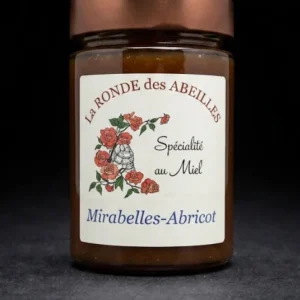 Confiture Artisanale au miel - Mirabelle - Abricot – 245g